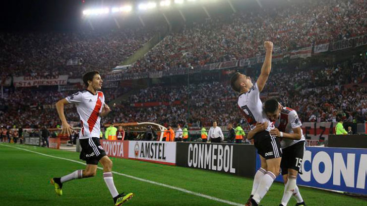 Copa Libertadores: contundente, River se instaló en cuartos