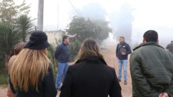 El intendente trazó agenda de soluciones con vecinos del Lote 216 de Villa Elba