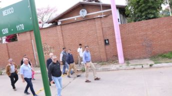 Barrio Paykín: el intendente supervisó trabajos municipales y dialogó con vecinos