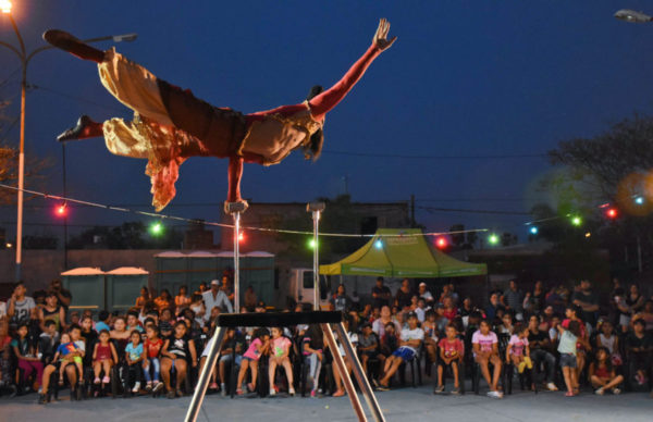 Presidencia del Concejo: “Chaque el Circo” brindó un gran show en Villa Itatí y el barrio Inmaculada 2