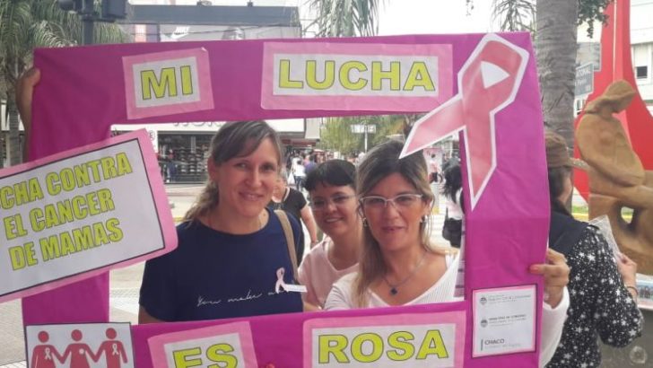 Campaña para promover la detección temprana del cáncer de mama