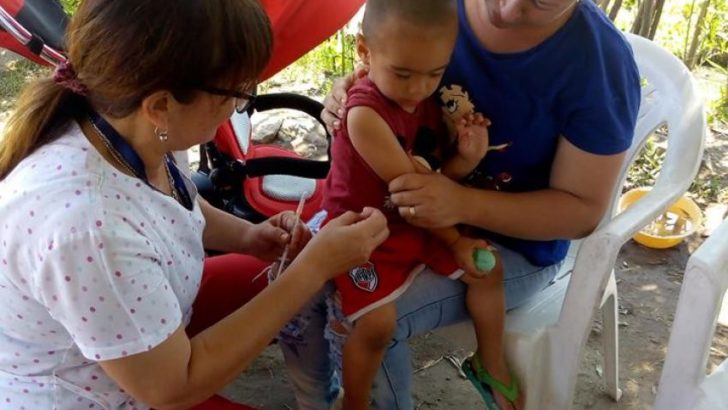 Continúa la campaña de vacunación contra sarampión y rubéola