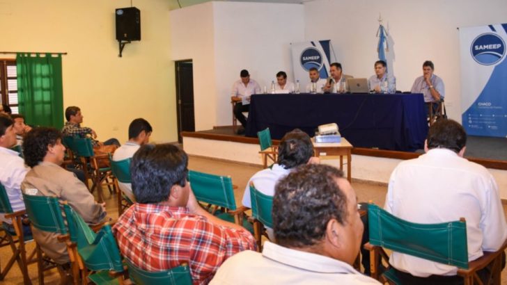 Sáenz Peña: Sameep inició jornadas de gerencias y servicios en Zona II