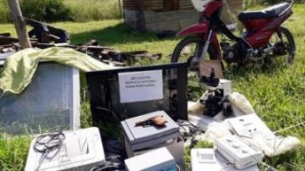 Barranqueras: recuperaron máquinas electrónicas valuadas en 500.000 pesos