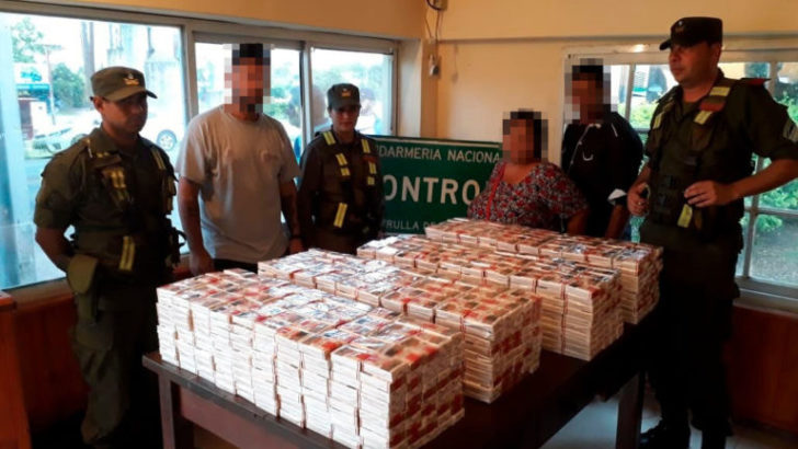 Formosa: secuestran 7.500 paquetes de cigarrillos extranjeros sin el aval legal