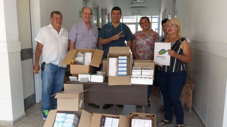 La Presidencia del Concejo entregó medicamentos donados al centro de salud Néstor Kirchner