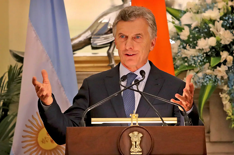 El presidente invitó a los empresarios indios a invertir en la Argentina