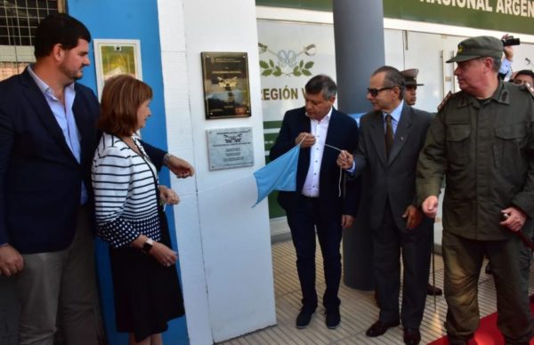 En Sáenz Peña, Peppo y Bullrich inauguraron el Comando Regional de Gendarmería 2