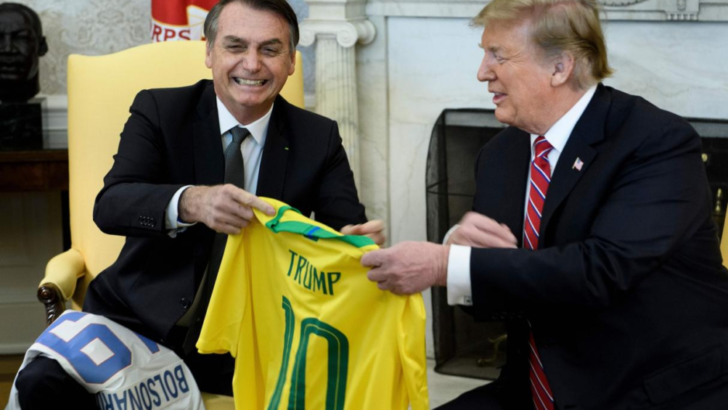 Bolsonaro apoya el muro y Trump le promete ser la OTAN sudamericana