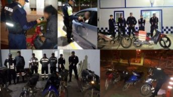 Fin de semana récord: la Caminera secuestró 116 motos y detectó 41 conductores alcoholizados
