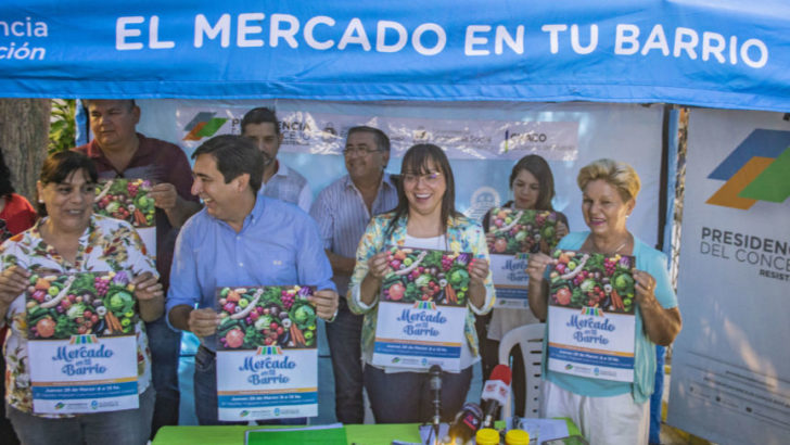 Gustavo Martínez presentó la nueva edición del programa “Mercado en tu barrio”
