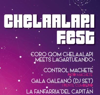 El sábado, gran festival pluricultural Chelaalapi Fest en el Parque de la Democracia 2