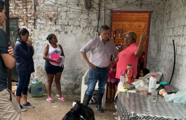 Lluvias: Peppo recorrió barrios y comienzan los operativos de asistencia 1