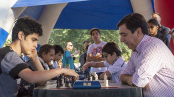 Copa Futuro: arrancó el ajedrez