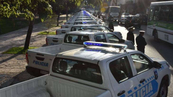86 nuevos vehículos para reforzar el accionar policial
