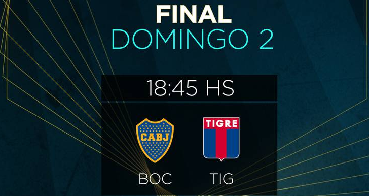Copa de la Superliga: Boca y Tigre definen en Córdoba