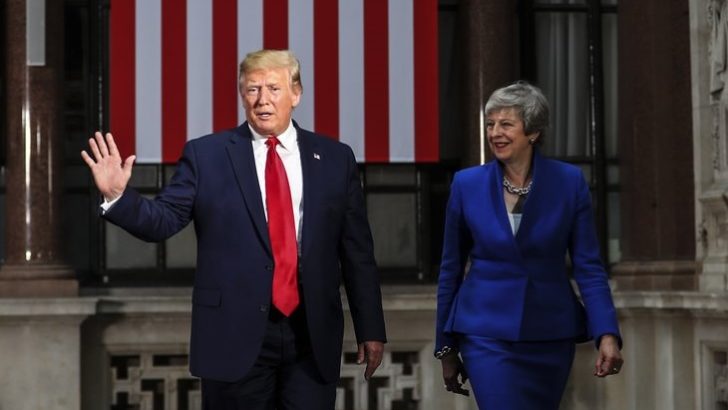 May y Trump aspiran a un acuerdo tras el Brexit