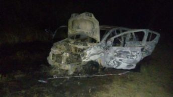 Las Palmas: falleció al incendiarse el auto en el que se trasladaba