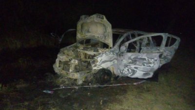 Las Palmas: falleció al incendiarse el auto en el que se trasladaba