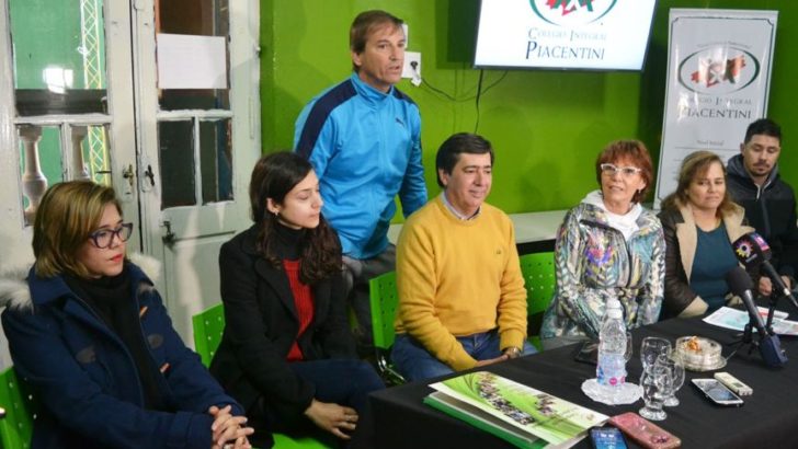 Gustavo Martínez acompañó al Colegio Piacentini en la presentación de la 3ra Bicicleteada Familiar Sustentable