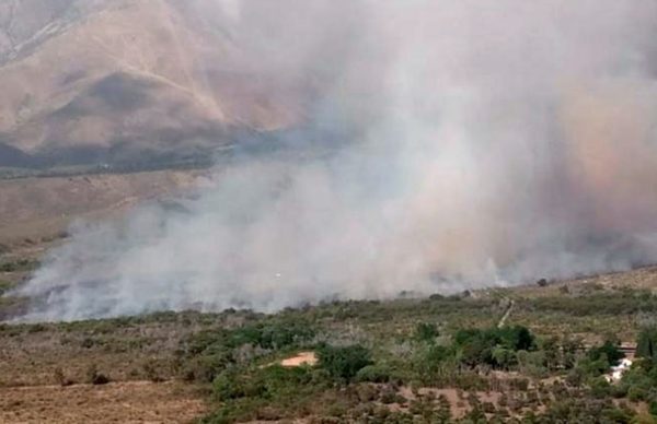Incendios rurales en Córdoba: un nuevo foco se inició en el Valle de Traslasierra
