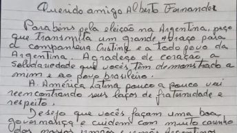 Lula le escribió una carta a Alberto Fernández para felicitarlo
