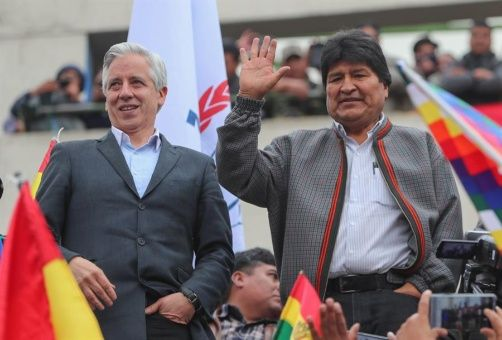 Se multiplican las muestras de apoyo a Evo y rechazo al plan golpista en Bolivia