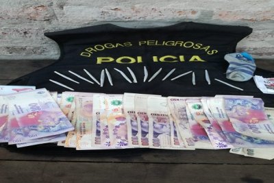 Secuestraron drogas y dinero en Quitilipi