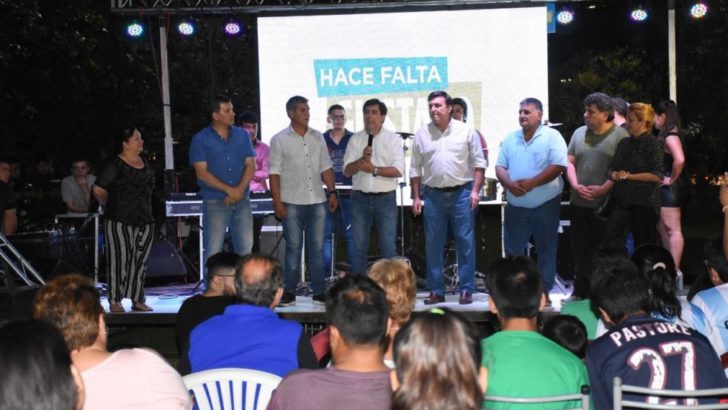 Elecciones municipales: Gustavo acompañó a candidatos de Ciudadanos a Gobernar en su cierre de campaña