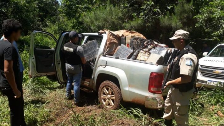 Narcotráfico: secuestraron más de 2.250 kilos de marihuana en Misiones