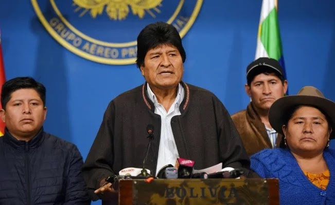 Repudio al golpe de Estado en Bolivia