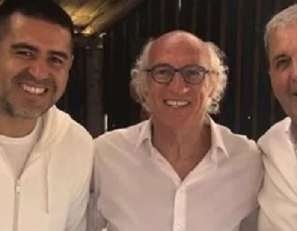 Boca: Riquelme se reencuentra con Bianchi por primera vez como dirigente