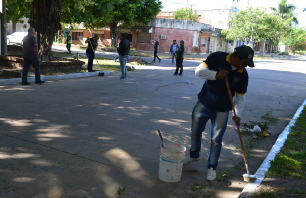 “Resistencia + limpia”: intenso operativo en villa San Martín, Centenario y alrededores de Laguna Argüello 1