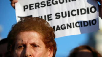 Acto por la muerte de Nisman, con críticas al Gobierno