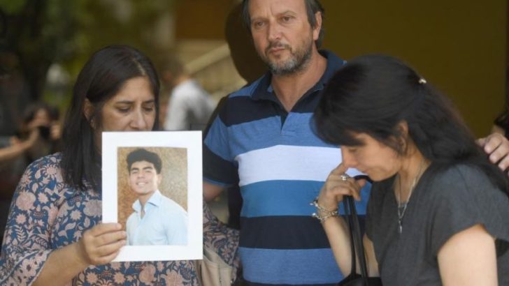 Despidieron los restos del joven asesinado a golpes en Villa Gesell