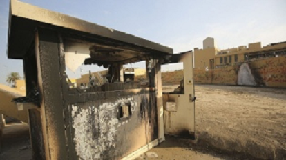 Irak: al menos cinco heridos en ataques en la embajada de Estados Unidos