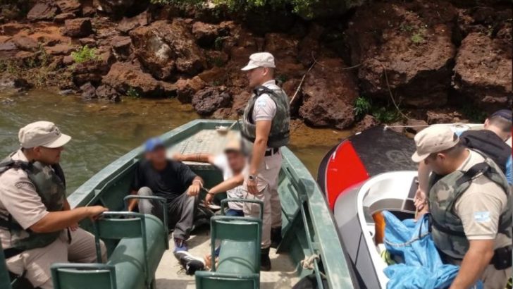 Tras una persecución a los tiros, secuestran unos 300 kilos de marihuana en el río Paraná