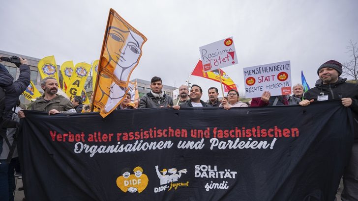 A tres días de la matanza racista en Alemania, miles marcharon contra el odio