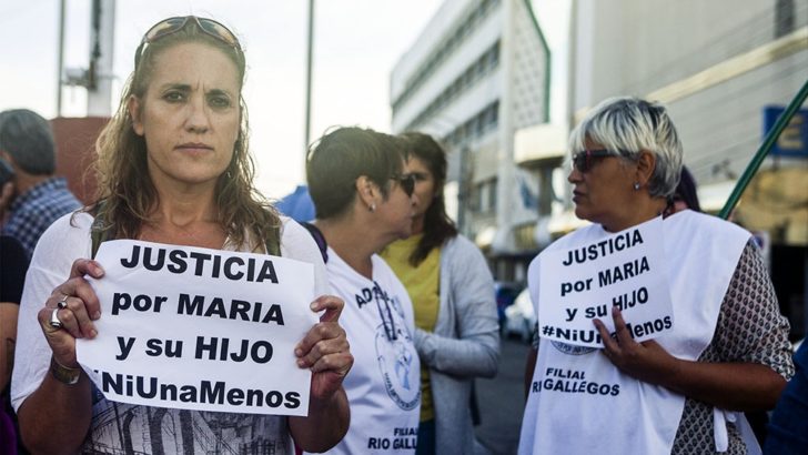 Puerto Deseado: marcharon por el crimen del niño y la violación de su madre