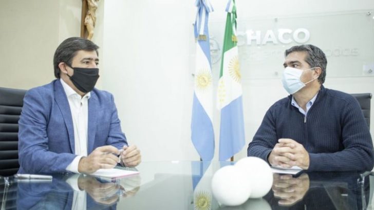 Capitanich y Gustavo Martínez definieron plan de obras prioritarias para Resistencia
