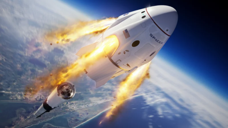 La nave de Spacex se acopló con éxito a la Estación Espacial