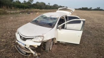 Pampa del Infierno: un joven murió tras volcar el auto en el que circulaba