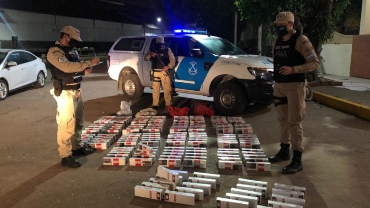Secuestraron más de 9.000 atados de cigarrillos ingresados al país de manera ilegal