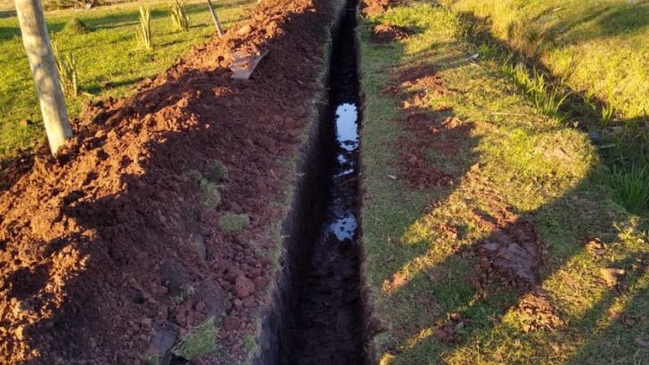 Avanzan las obras de extensión de redes de agua potable en Quitilipi
