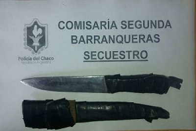 Barranqueras: Lesionó a un policía y termino detenido