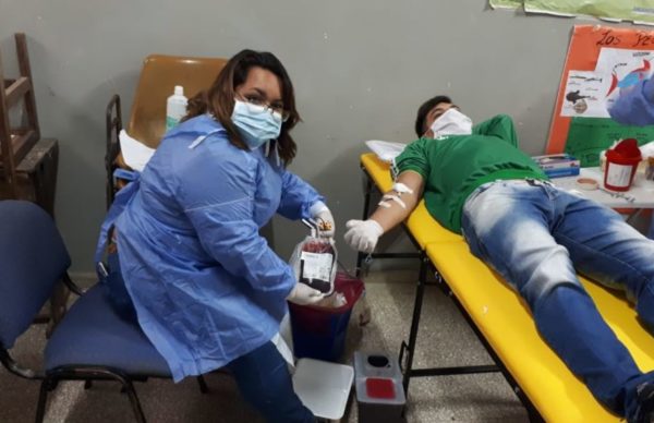Se realizó la primera jornada de donación de sangre en Villa Río Negro