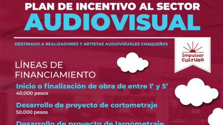 Incentivo Audiovisual a realizadores de la provincia