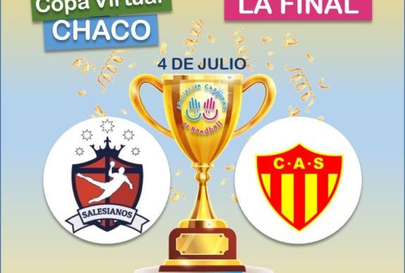 Salesianos y Sarmiento la gran final de la Copa Virtual Chaco de handball 1