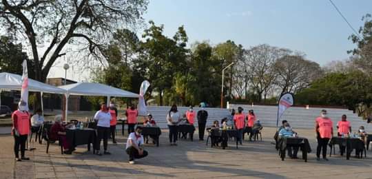 Barranqueras: el Municipio celebró el “Día de la Ancianidad”, extremando los protocolos de bioseguridad