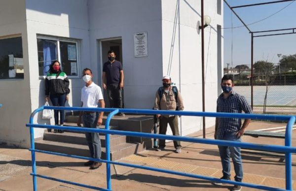 Covid 19 en Chaco: higienizaron el polideportivo Jaime Zapata ante casos positivos